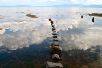 Reflection and stones