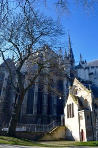 Cathedral of Amiens from le Parc de l'Evêché