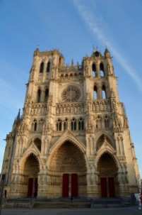 The cathedral of Amiens