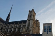 The cathedral of Amiens
