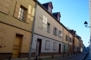 Amiens is filled with cute little houses