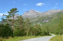 Valley road in Skjomen