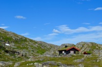 Mossy mountain hut