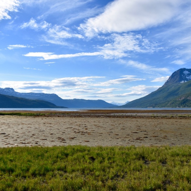 Skjomen fjord valley